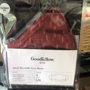 Goodfelllow & co Adult Reusable Face Masks(2 pack)
